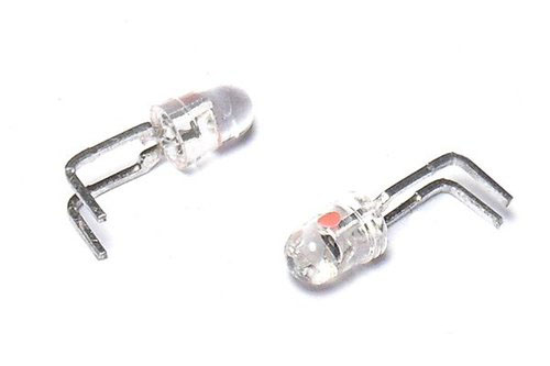 3mm Clear Red LED, Right Angle 10pcs HP QLMP-K139